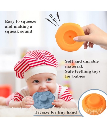 Soft Silicone Stacking Blocks for Toddlers Stacking Rings Baby Toys Montessori Toys for Babies Baby Teething Toys for Newborn...