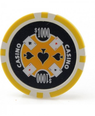 Casino Ace Chips in 11.5 Gram Weight - Pack of 50 (Choose Colors) $22.18 - Casino Equipment