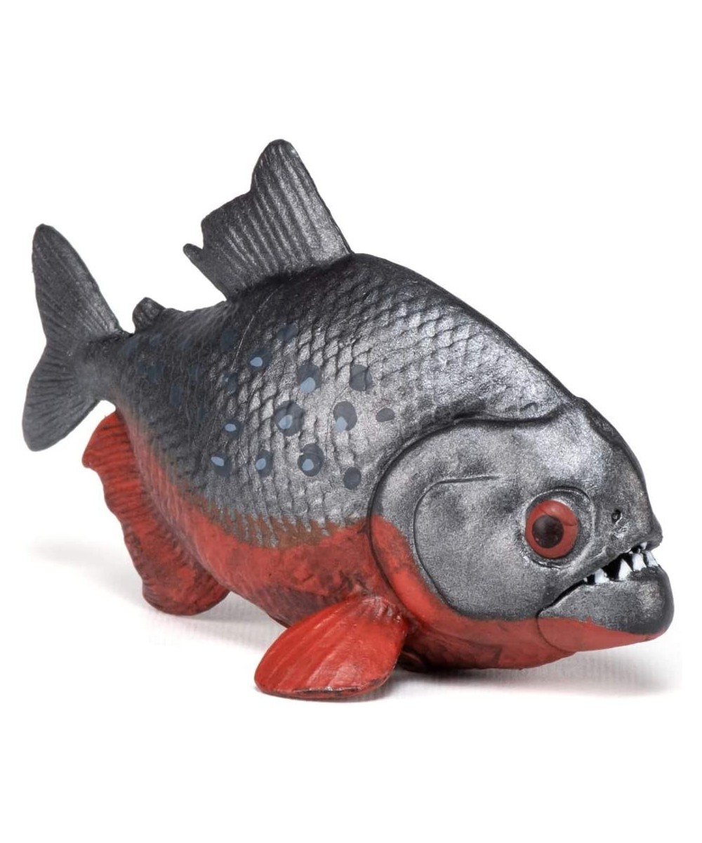 Hand-Painted - Figurine -Wild Animal Kingdom - Piranha -50253 -Collectible - for Children - Suitable for Boys and Girls- from...