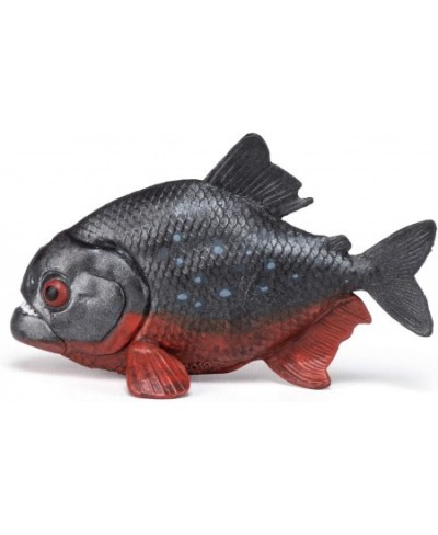 Hand-Painted - Figurine -Wild Animal Kingdom - Piranha -50253 -Collectible - for Children - Suitable for Boys and Girls- from...