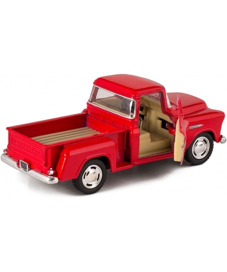 Red 1955 Chevy Stepside Pick-Up Die Cast Collectible Toy Truck $15.77 - Kids' Play Trucks