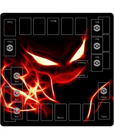 2Player mat Playmat Mat for Game Card Card Game Square Desk Mat for Gamer Office Home 60x60cm/23.6x23.6inch $49.72 - Card Games