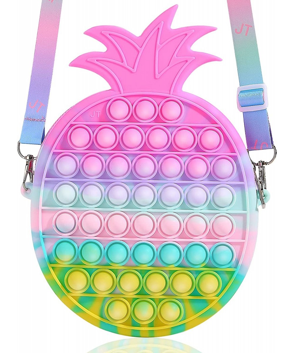 Pop Shoulder Bag Fidget Toys- Beach Toys Pop Purse Pineapple Handbag for Kids- Birthday Party Gifts Halloween for Girls Back ...