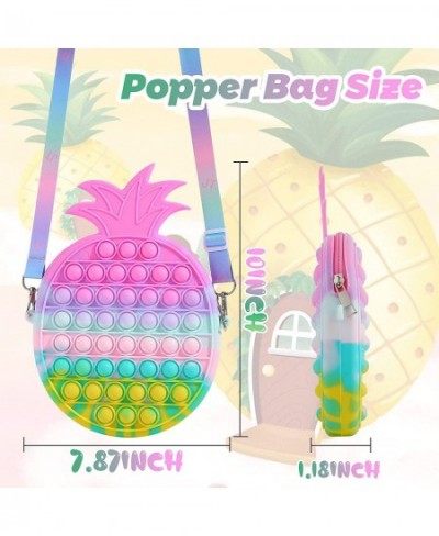 Pop Shoulder Bag Fidget Toys- Beach Toys Pop Purse Pineapple Handbag for Kids- Birthday Party Gifts Halloween for Girls Back ...