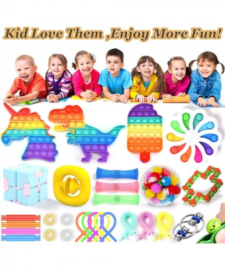 31PCS Fidget Toys Pack Push Bubble Fidget Toy Set for Kids Sensory Stress Relief and Anti-Anxiety Toy Bundles for Adult $39.6...