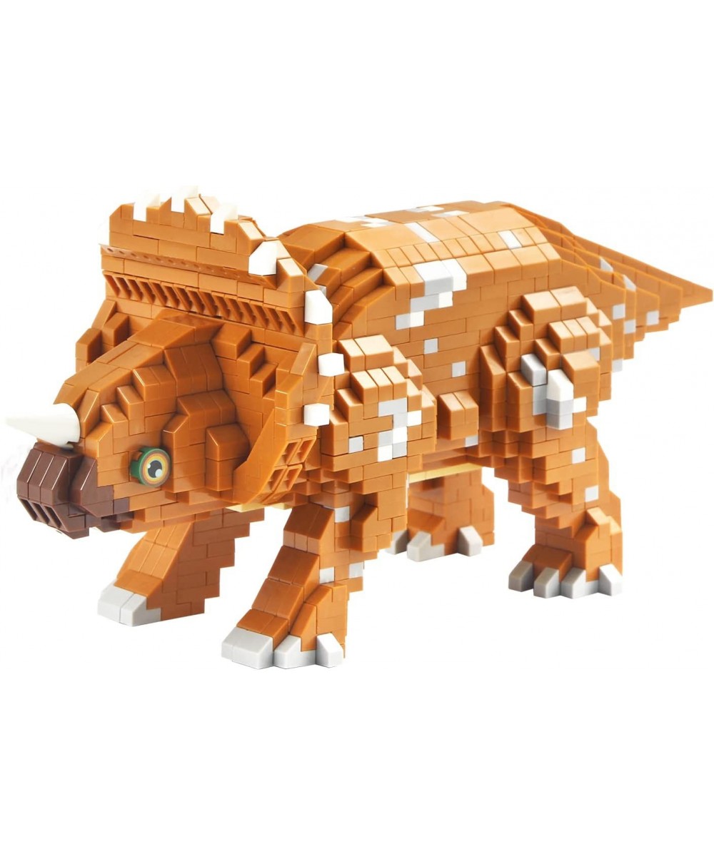 Dinosaur Building Blocks Animals Micro Mini Building Toy Bricks for Kids Adult(Triceratops 1145 Pieces) $32.90 - Toy Building...