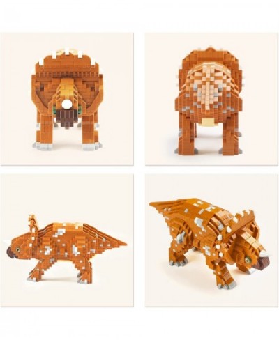 Dinosaur Building Blocks Animals Micro Mini Building Toy Bricks for Kids Adult(Triceratops 1145 Pieces) $32.90 - Toy Building...