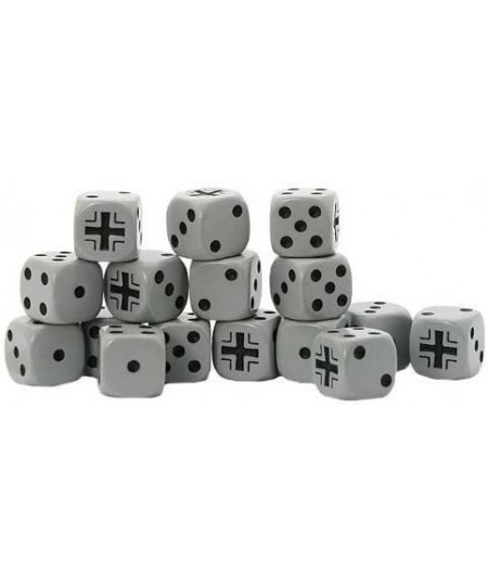 Warlord Games German Balkenkreuz D6 (16) Dice $26.37 - Game Accessories