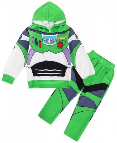 Boys Buzz Lightyear Costume Long Sleeve Hoodie Sweatshirt Halloween Christmas Birthday Party Cosplay Costumes $55.42 - Kids' ...