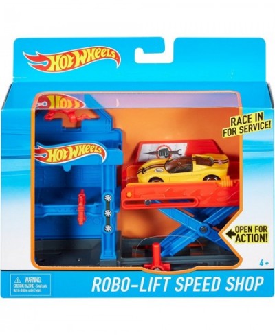 Robo-Lift Speed Shop Playset Vehicle $43.52 - Toy Vehicle Playsets