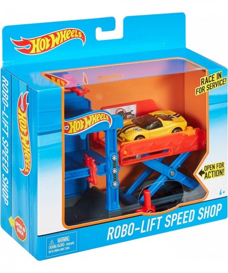 Robo-Lift Speed Shop Playset Vehicle $43.52 - Toy Vehicle Playsets