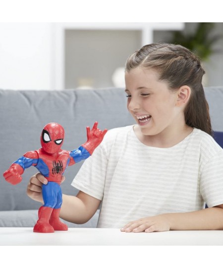 Marvel Super Hero Adventures Mega Mighties Spider-Man Collectible 10" Action Figure Toys for Kids Ages 3 & Up $32.32 - Action...