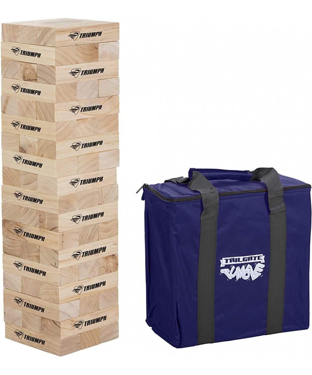 Triumph Large Tumble Tower - Includes 54 Wood Tumble Blocks and Carry Case $91.88 - Stacking Games