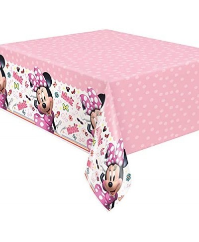 Minnie Birthday Party Supplies Bundle for 16 includes Dessert Plates Napkins Table Cover $29.25 - Kids' Party Tableware