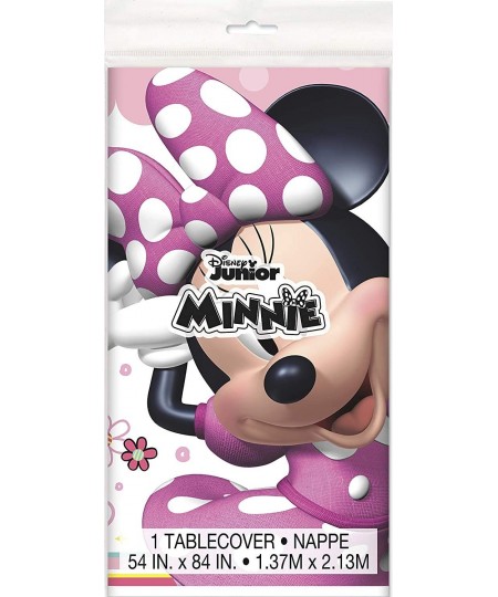 Minnie Birthday Party Supplies Bundle for 16 includes Dessert Plates Napkins Table Cover $29.25 - Kids' Party Tableware