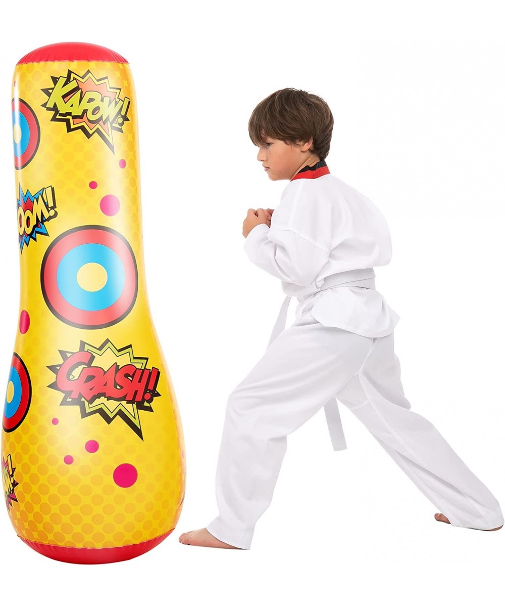 Inflatable Bopper 47 Inches Kids Punching Bag with Bounce-Back Action Inflatable Punching Bag for Kids $27.33 - Children's Ou...