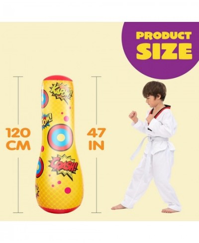 Inflatable Bopper 47 Inches Kids Punching Bag with Bounce-Back Action Inflatable Punching Bag for Kids $27.33 - Children's Ou...