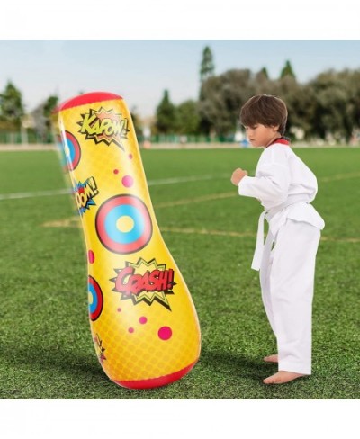 Inflatable Bopper 47 Inches Kids Punching Bag with Bounce-Back Action Inflatable Punching Bag for Kids $27.33 - Children's Ou...