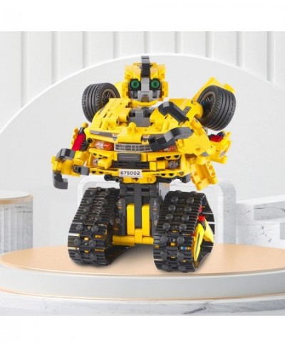 2-in-1 Build a Robot Kit 901 Pieces Remote & APP Controlled Robot & Car Robotic Transformers Toys STEM Projects for Kids Ages...