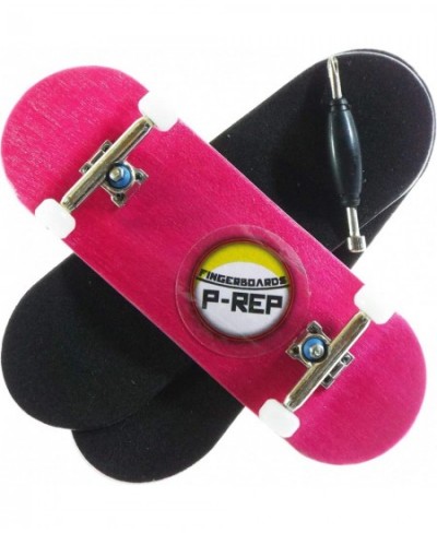 Pink - Solid Performance Complete Wooden Fingerboard (Chromite 32mm x 97mm) $23.89 - Finger Toys