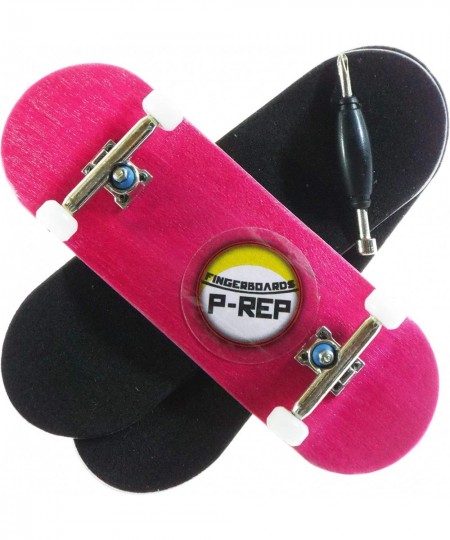 Pink - Solid Performance Complete Wooden Fingerboard (Chromite 32mm x 97mm) $23.89 - Finger Toys