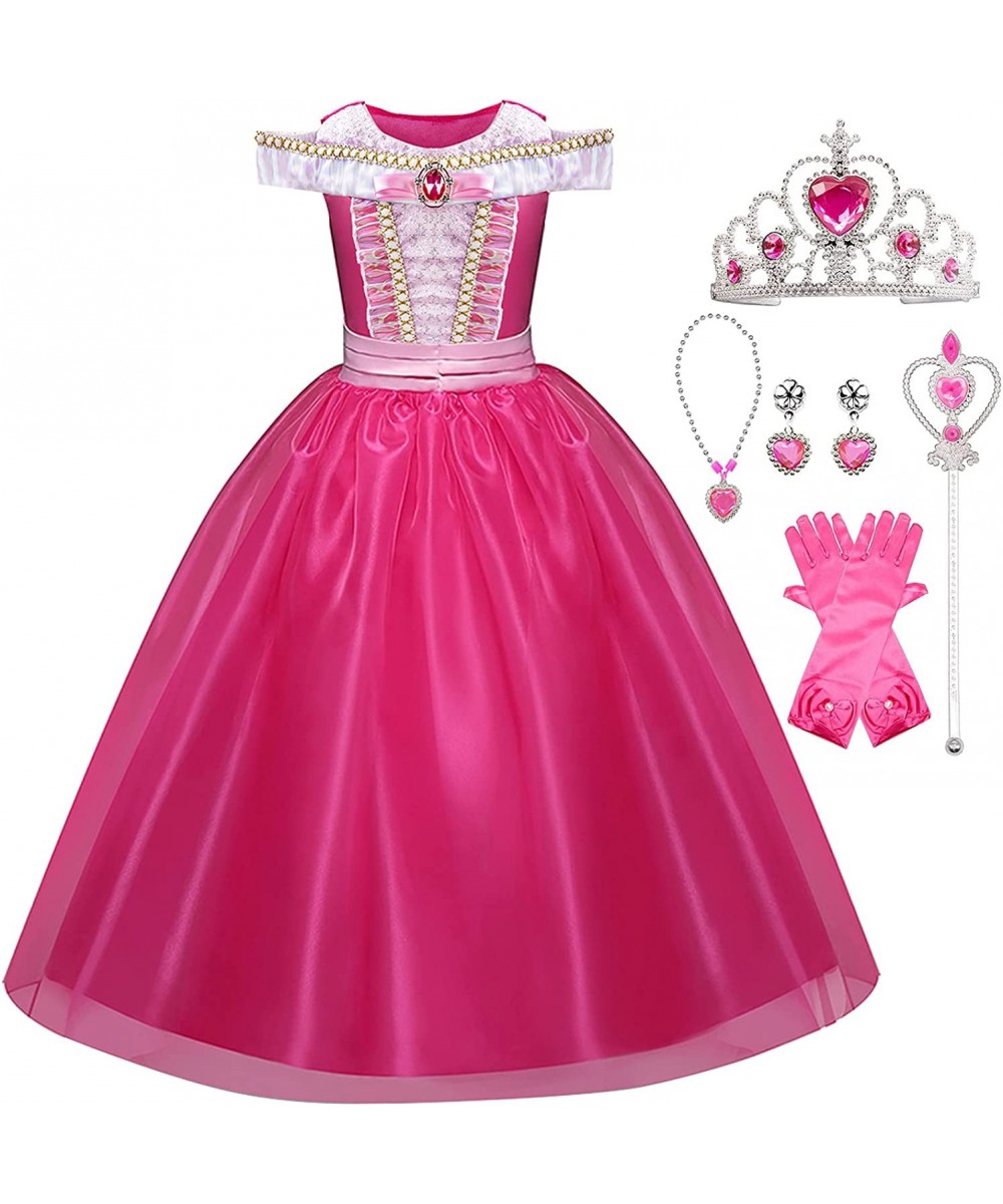 Girls Princess Dress Costume Halloween Birthday Dress Up with Accessorries 3-8Years $46.77 - Kids' Costumes