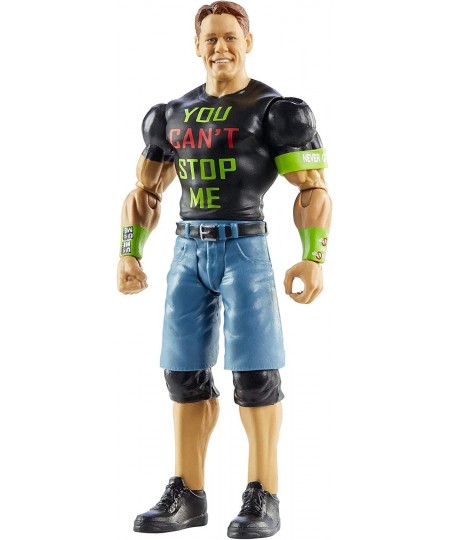 John Cena Basic Series 113 Action Figure in 6-inch Scale with Articulation & Ring Gear Multi (GLB17) $45.07 - Action Figures