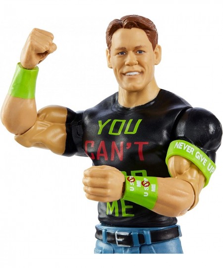 John Cena Basic Series 113 Action Figure in 6-inch Scale with Articulation & Ring Gear Multi (GLB17) $45.07 - Action Figures