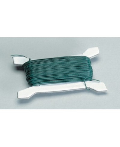 Dollhouse Miniature 32 Gauge Single Conductor Green Wire 50' Shank $29.13 - Dollhouses