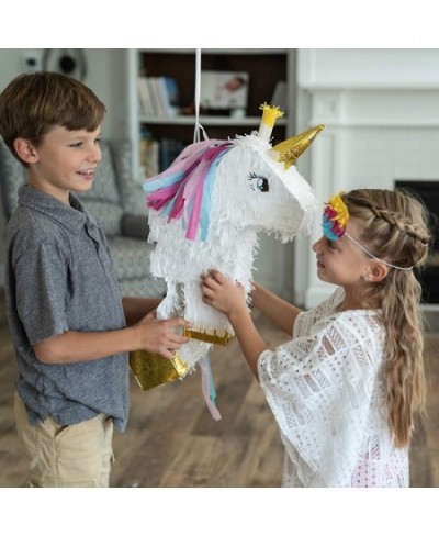 Unicorn Pinata Bundle with a Blindfold and Bat ― The REAL Large Sized Pinata For Birthday Parties Kids Carnival and Related E...