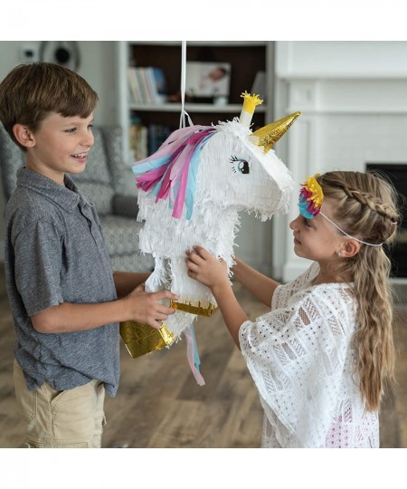 Unicorn Pinata Bundle with a Blindfold and Bat ― The REAL Large Sized Pinata For Birthday Parties Kids Carnival and Related E...