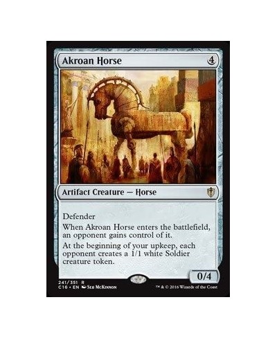 Akroan Horse (241/351) - Commander 2016 $10.52 - Card Games