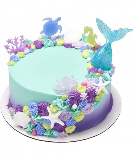 Mystical Mermaid DecoSet Cake Topper 1 SET Mulitple $16.91 - Kids' Party Decorations