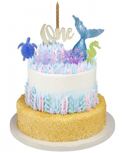 Mystical Mermaid DecoSet Cake Topper 1 SET Mulitple $16.91 - Kids' Party Decorations