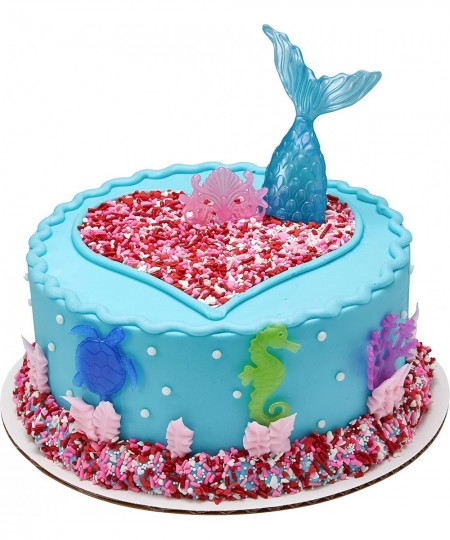 Mystical Mermaid DecoSet Cake Topper 1 SET Mulitple $16.91 - Kids' Party Decorations