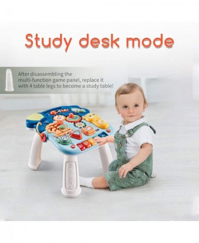 Baby Walker Sit-to-Stand Learning Walker Baby Walker Kids Activity Center Entertainment Table Lights & Sounds Music Phone Ste...