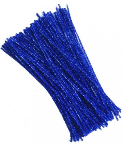 200pcs Pipe Cleaners Chenille Stems Glitter for Christmas DIY Creative Crafts Decorations (Blue) $17.52 - Craft Pipe Cleaners