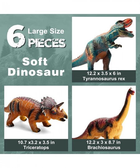 Dinosaur Toys 6PCS Jumbo Dinosaur Toy Set Dinosaur Set for Kids and Toddler Education for Age 3 Years Old & Up $43.20 - Play ...