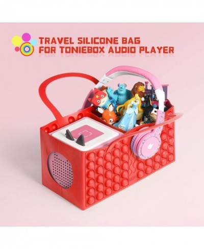 Carrying Case for Tonies Starter Set & Storage Bag for Tonies Figurine Musical Toy Folding Bag for Kids Toniebox Accessories ...