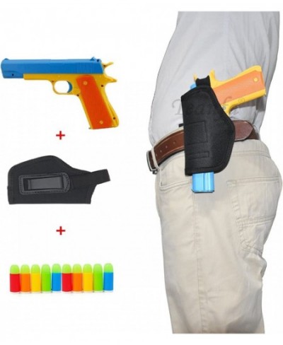 Classic Foam Play Toy Gun Colt 1911 Toy Gun with Tactical Holster and Colorful Soft Bullets Real Dimensions Fun Outdoor Game ...