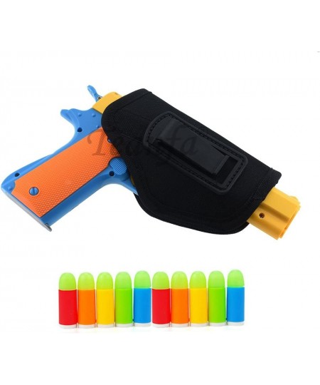 Classic Foam Play Toy Gun Colt 1911 Toy Gun with Tactical Holster and Colorful Soft Bullets Real Dimensions Fun Outdoor Game ...