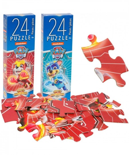 Spiderman Transformers and Paw Patrol Puzzle Packs for Kids - 6 Spiderman Transformers and Paw Patrol 24/48 Piece Jigsaw Puzz...