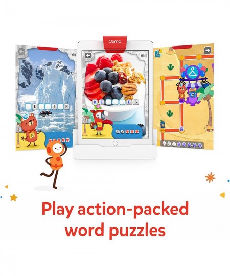 Genius Words-Ages 6-10-Interactive Letter Recognition Phonics Sight Words & Spelling-For iPad or Fire Tablet-Educational Lear...