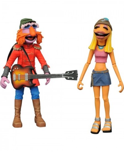 The Muppets: Floyd Pepper & Janice Action Figure Two-Pack Multicolor $43.15 - Action Figures