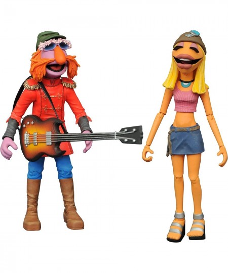 The Muppets: Floyd Pepper & Janice Action Figure Two-Pack Multicolor $43.15 - Action Figures