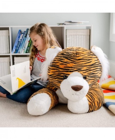 | Sqoosh2Poof Giant Cuddly Ultra Soft Plush Stuffed Animal with Bonus Interactive Surprise - 44" Tiger $94.56 - Plush Figure ...