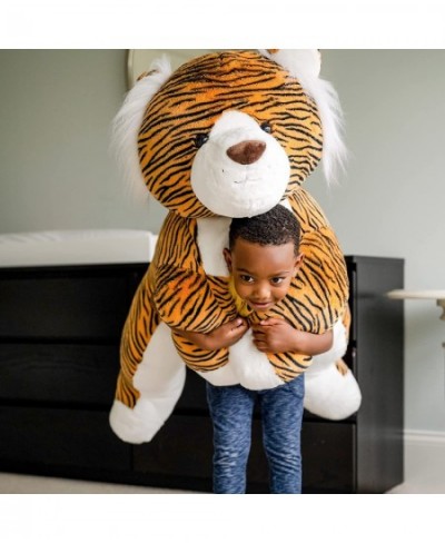 | Sqoosh2Poof Giant Cuddly Ultra Soft Plush Stuffed Animal with Bonus Interactive Surprise - 44" Tiger $94.56 - Plush Figure ...