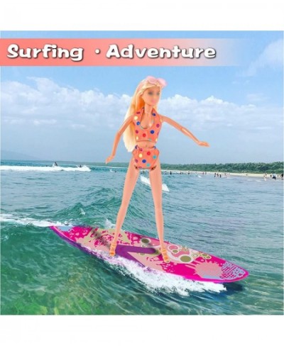 Doll Clothes and Accessories 3 Sets Doll Clothes with Volleyball Surfboard Cup Holder and Accessories for 11.5 Inch Girl Doll...