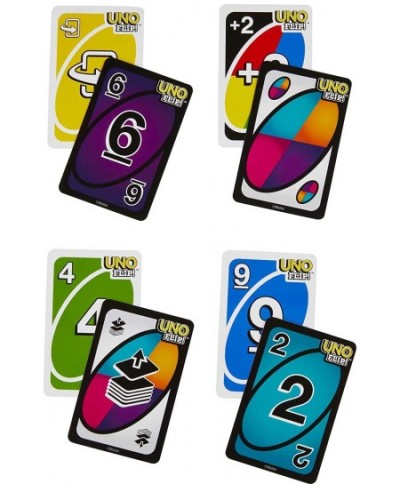 UNO FLIP! Family Card Game with 112 Cards in a Sturdy Storage Tin Makes a Great Gift for 7 Year Olds and Up UNO FLIP! Family ...