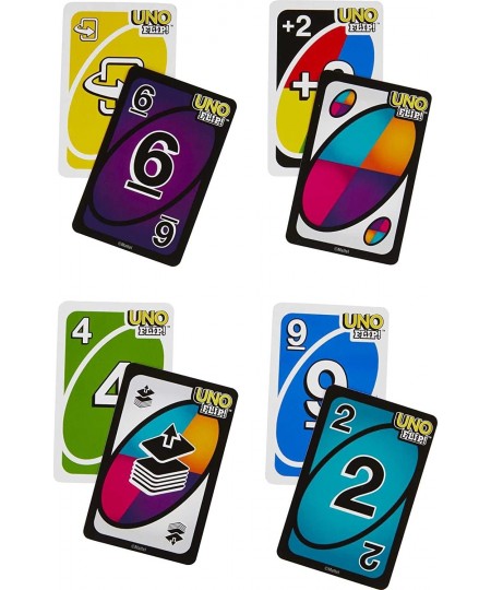 UNO FLIP! Family Card Game with 112 Cards in a Sturdy Storage Tin Makes a Great Gift for 7 Year Olds and Up UNO FLIP! Family ...